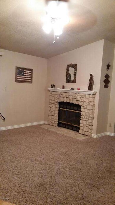Fireplace in Living Room