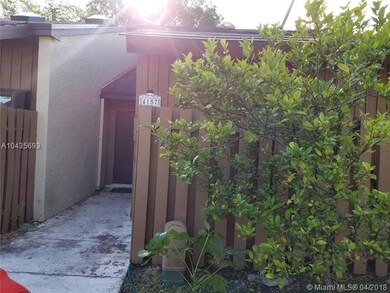 Front entrance that's in front of designated parki