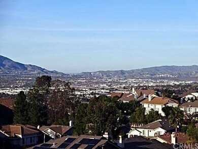 City of Corona panoramic view