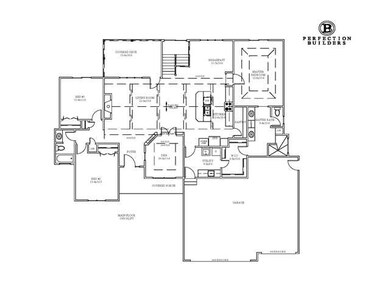 Main level floor plan