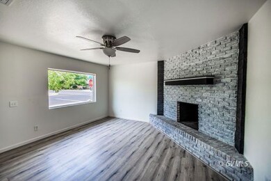 View of Living room from Kitchen entry