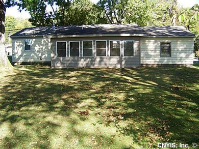 Exterior Back Rear of the home