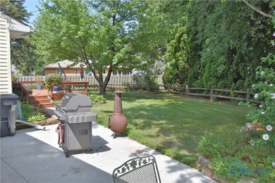 Beautifully landscaped, fenced, private back yard