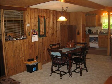 Open concept...dining off of kitchen