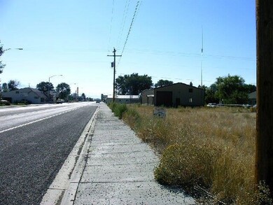 Looking S along Custer