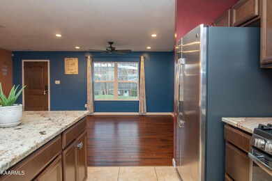 Front door opens to living room