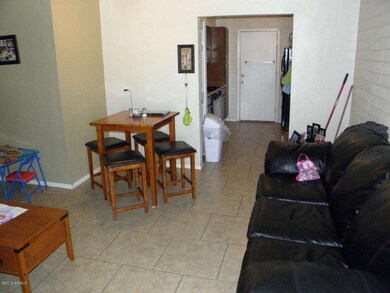 Interior of unit