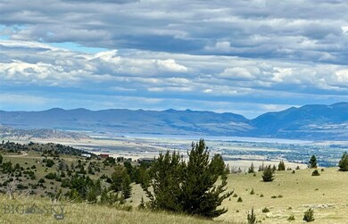 Views north clear to Ennis Lake