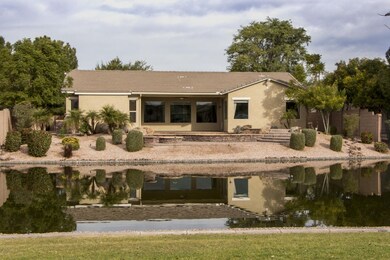 Rearview of Home