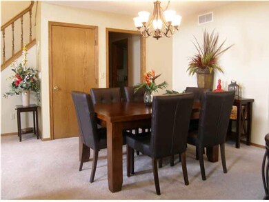 Formal dining is likewise open to living and kitch