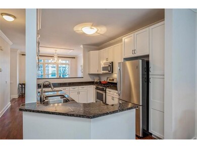 Kitchen with extensive cabinetry and storage.