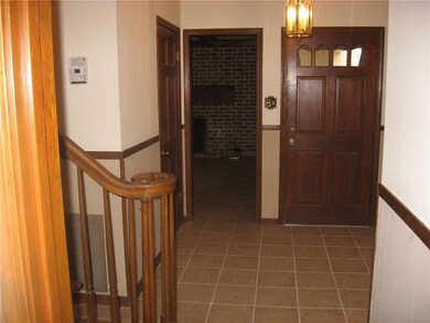 Entrance into foyer