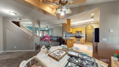 Dining Room facing Kitchen and Living