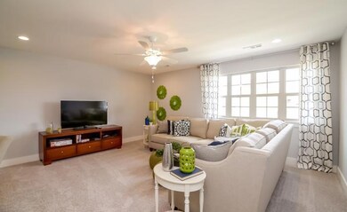 Extra large Bonus Room! Not actual home. Pictures of model home of same floor plan.