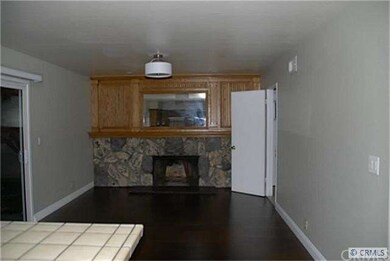 separate family room with wood floor