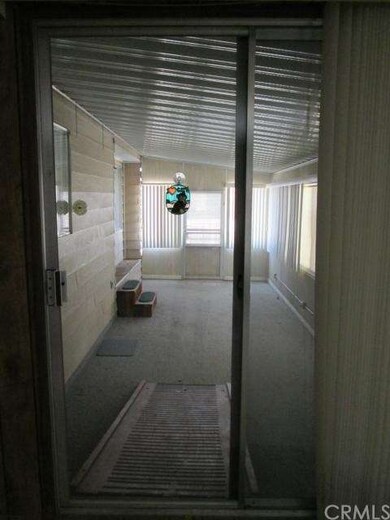 Looking into Enclosed Patio