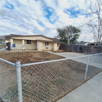 Fenced in front yard