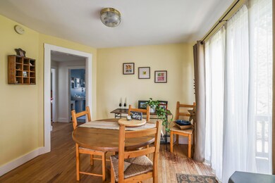 Dining Area, View to Bedroom Hallway