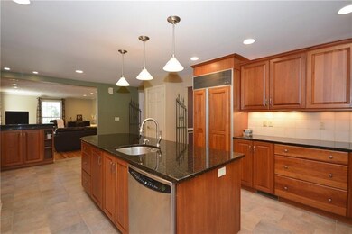 View looking into the family room.  Has nice flow 