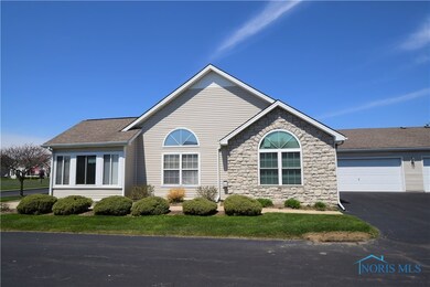Here is the side of the condo with the attached 2-