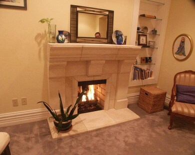 Stone Fireplace