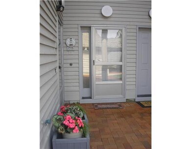 Entry. This is the first floor entry to unit C8.