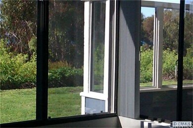Covered patio view from master