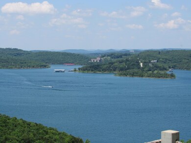 Table Rock Lake - boats, mountains, cove