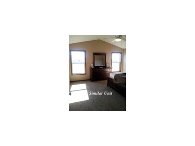 Master Bedroom. Picture is of similar unit.
