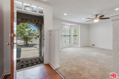 Entryway and Living Room