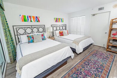 Bedroom featuring wood finished floors