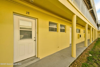 North studio exterior door