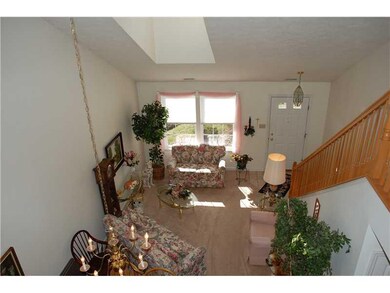 Living Room. Loft overlooks the living room and di