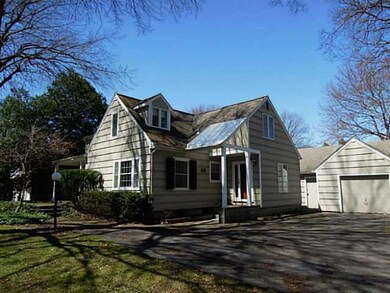 Exterior Front. Side entrance and plenty of parkin