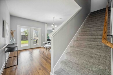 Beautiful wood-like laminate floors provide contin