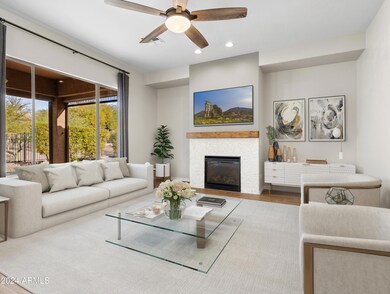 Great Room- Virtually Staged