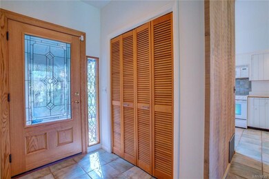 New Front Door with Leaded Glass