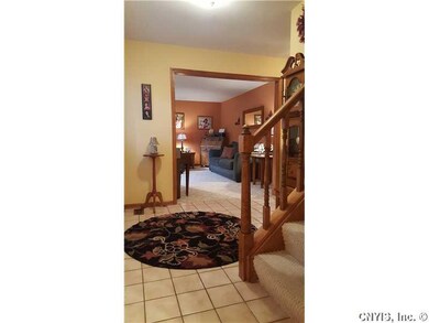 Foyer. A large tiled foyer welcomes you.