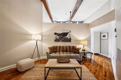 Cozy living room area