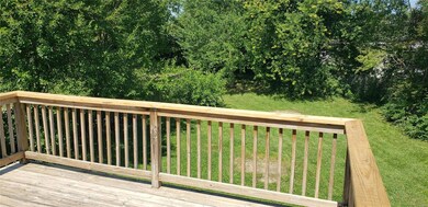 View of fenced yard