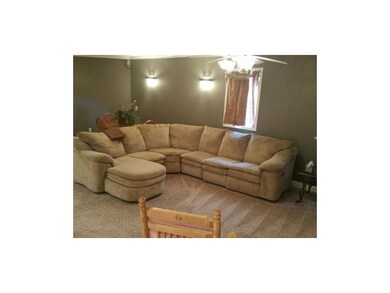 Large finished lower level with separate living qu