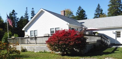 Deck and Landscape