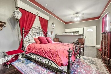 Bedroom area.