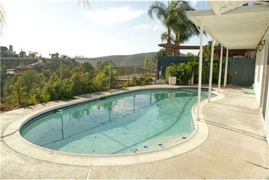 Swimming pool and view