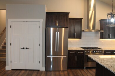 adjacent pantry for storage