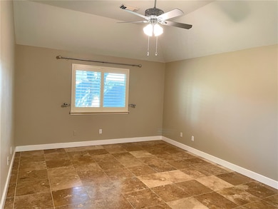 Sizeable primary suite.