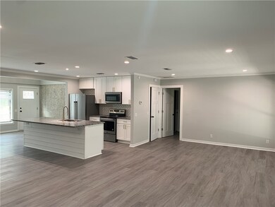 Large Open Kitchen/ Dining/ Living