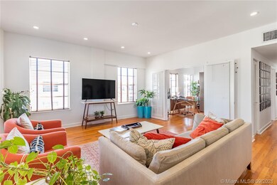 Bright and spacious living area w/ a peak into 2nd