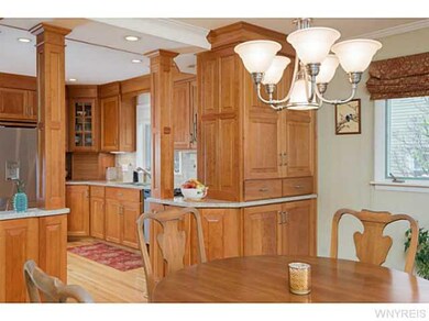 Kitchen. Incredible Amish kitchen cabinetry.  Gran