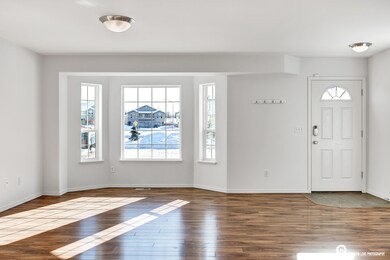 Living room & front door